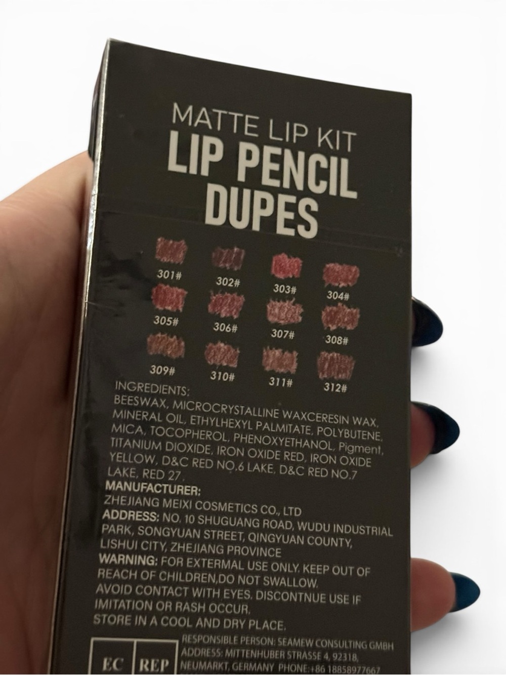 SHCOETY NIB Matte Lip Pencils - Mixed Shades (12 pcs) - Picture 4 of 9